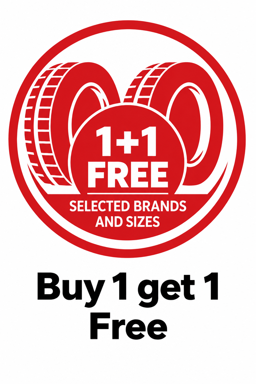 Buy 1 Get 1 Free